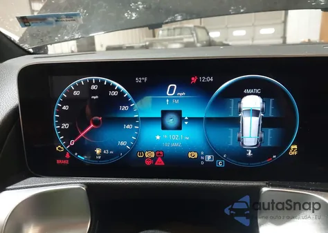 2021 Mercedes-Benz Glb 250 4Matic из США, поврежденный, VIN W1N4M4HB0MW077384